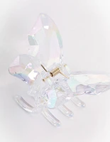 Iridescent Butterfly Claw Clip