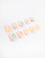 Tweens Blush Daisy Press On Nails