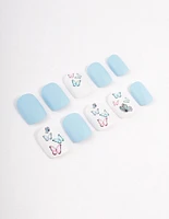 Tweens & Butterfly Press On Nails