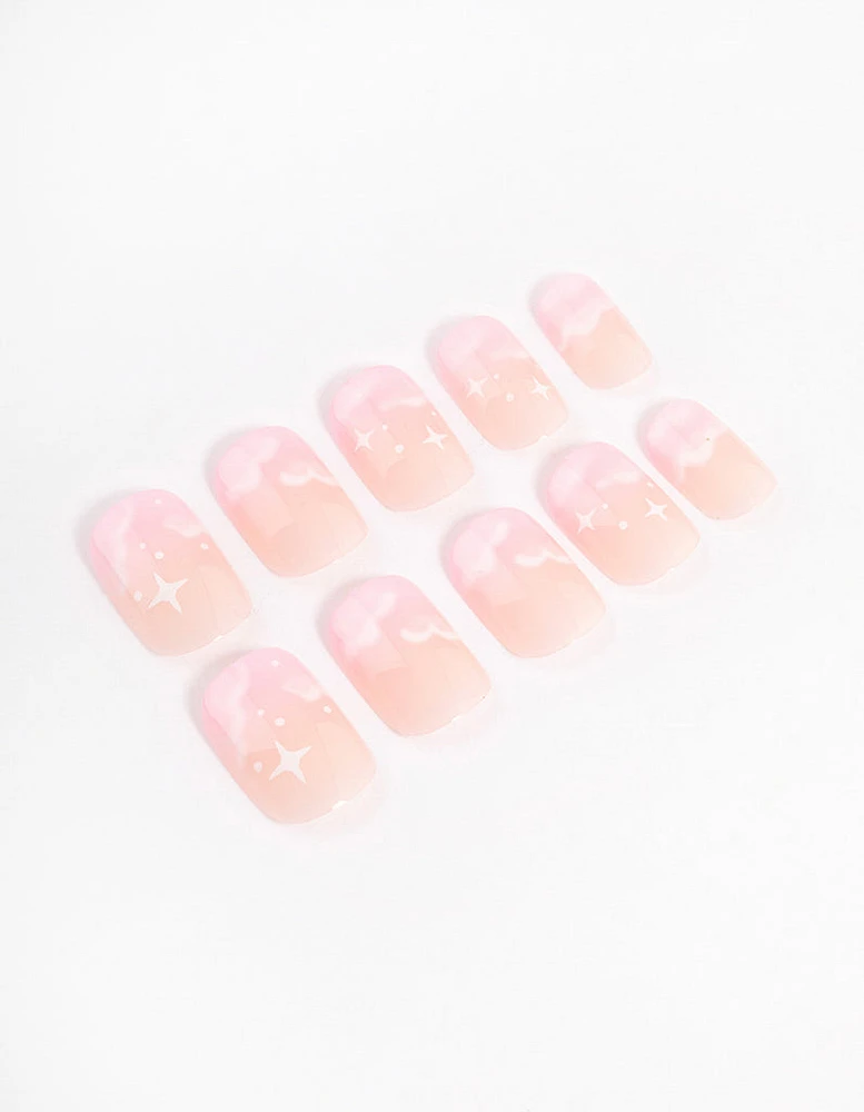 Tweens Star & Cloud Press On Nails