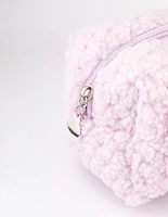 Lilac Teddy Cosmetic Case