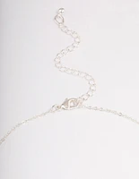 Silver T&O Heart Jewellery Set