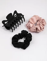 Mixed Hair Claw & Scrunchie Pack