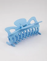 Blue Acrylic Triangular Cut Out Claw Clip