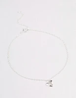 Sterling Silver Heart Locket Bracelet