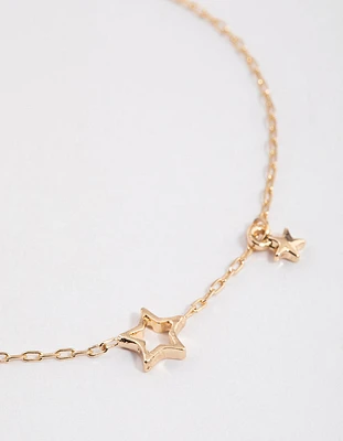 Gold Celestial Star Bracelet