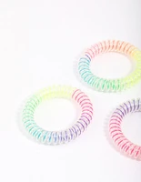 Rainbow Hair Coils 4-Pack