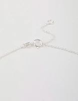 Sterling Silver Puffy Heart Pendant Necklace