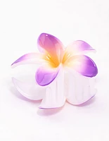 Frangipani Hair Claw Clip