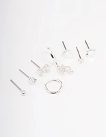 Silver Plated Virgo Earring Pack