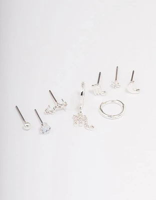 Silver Plated Scorpio Earring Pack