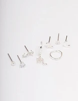 Silver Plated Scorpio Earring Pack