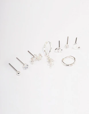 Silver Plated Sagittarius Earring Pack