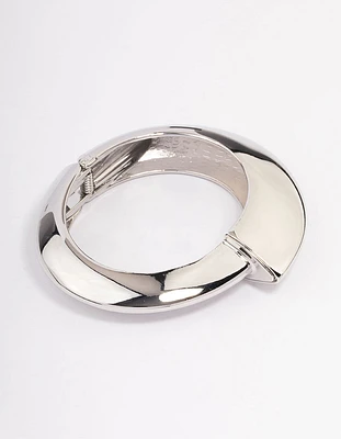 Silver Statement Wrist Cuff