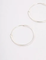 Sterling Silver Hoop Earrings 16mm