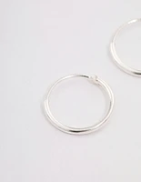 Sterling Silver Hoop Earrings 12mm