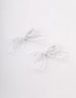 Lace Hair Bow Pack