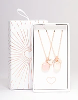 Rose Gold Mixed Jingle Necklace Pack