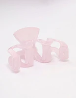 Lilac Wavy Hair Claw Clip