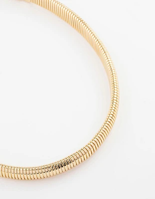 Gold Plated Chunky Snake Chain