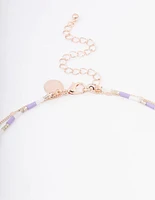 Rose Gold Layered Necklace