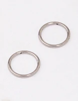 Titanium Fine Sleeper Earring 8mm