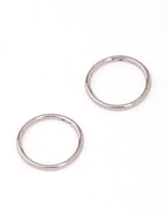 Titanium Sleeper Earrings 10mm