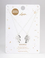 Gold Plated Mother & Daughter Pendant Necklace Pack