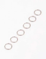 Surgical Steel Ring Nose 6-Pack