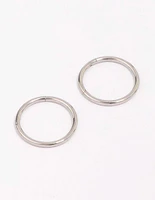 Surgical Steel Sleeper Earrings 12mm