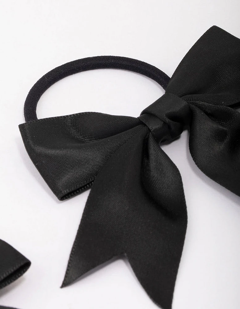 Medium Bow Hair Tie Pack