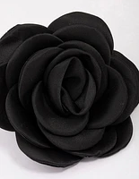 Black Rosette Hair Tie