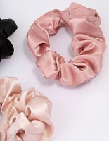 Pink Hair Scrunchie 3-Pack