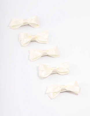 Mini Hair Bows 5-Pack