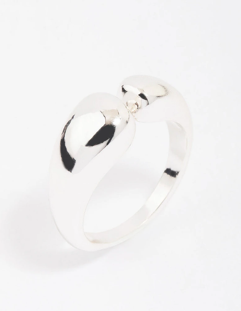 Silver Plated Open Band Ring