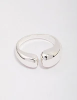 Silver Plated Open Band Ring