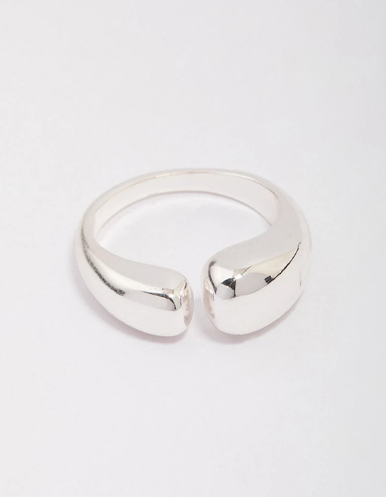 Silver Plated Open Band Ring