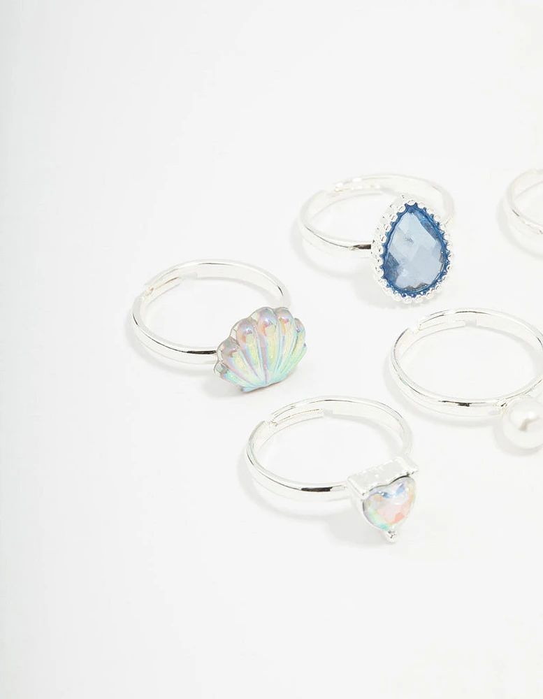 Kids Mermaid Ring Pack