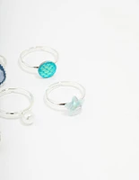 Kids Mermaid Ring Pack