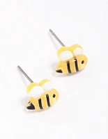 Bumble Bee Stud Earrings