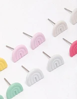 Mini Rainbow Earring 8-Pack