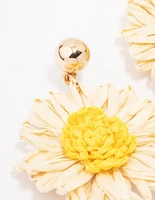 Summer Flower Drop Earrings