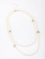 Pearl Layered Necklace