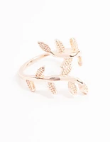 Rose Gold Plated Vine Wrapped Ring