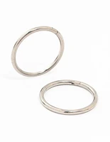 Titanium Sleeper Earrings 12MM