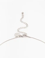 Waterproof Stainless Steel Classic Puff Heart Necklace