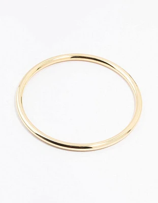 Gold Plated Round Core Bangle