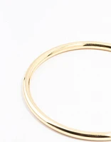 Gold Plated Round Core Bangle