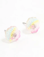 Star Shell Stud Earrings