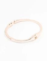 Rose Gold Diamante Bracelet